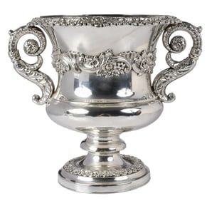 Old Sheffield Plate Wine Cooler