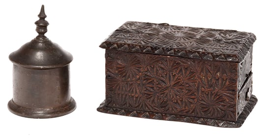 Two Small Tabletop Boxes