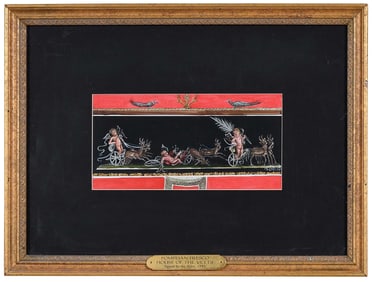 Neapolitan School, Pompeian Fresco Design