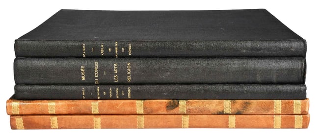 Three Titles of Annales du Musee du Congo [Belge] Publications in Five Volumes