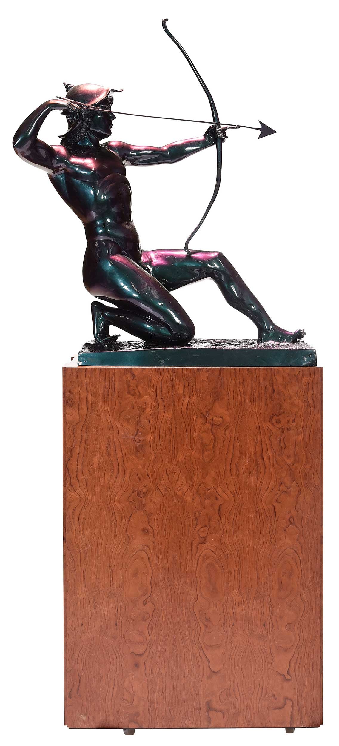 Monumental Bronze Statue of an Archer (1 of 5)