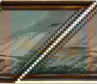 Folk Painting, The Joseph N. Lord, Pilot Boat