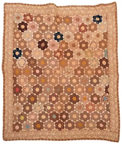 Mosaic Patchwork Crib Quilt