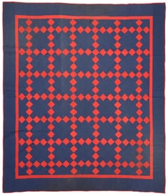 American Single Irish Chain Quilt