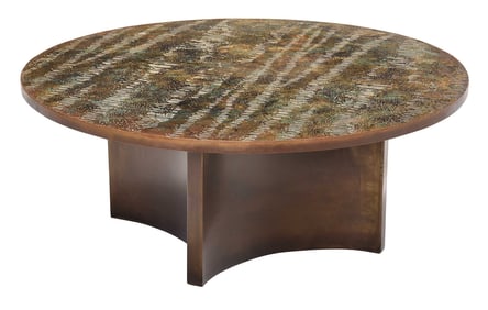 Philip and Kelvin LaVerne "Eternal Forest" Cocktail Table