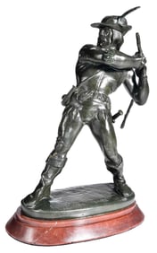Antoine-Louis Barye, Paysan Moyen Age