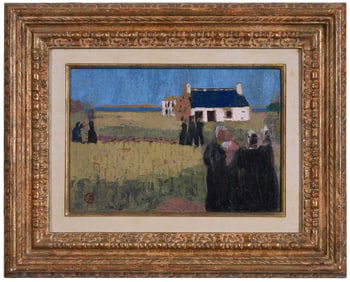 Maurice Denis, Paysage Aux Bretons