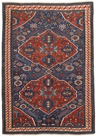 Kuba Rug With Bird Motifs