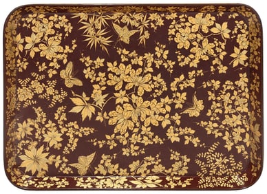 Henry Clay Regency Japanned Papier Mache Tray