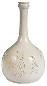 Staffordshire Salt Glazed Bottle Vase