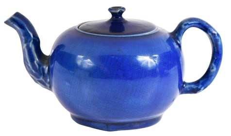 Diminutive Littler's Blue Teapot