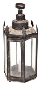 18th Century Pierced Tin Wedding Cake Lantern