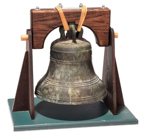 Massachusetts Historic Cast Bronze "Minuteman" Bell