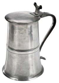 Rare Stephen Maxwell Pewter Flagon