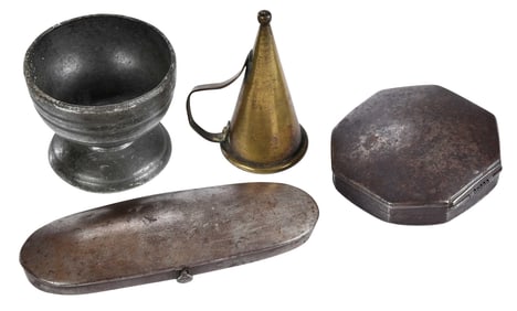 Four Early Metal Objects