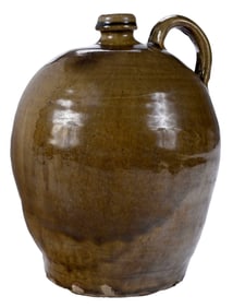 B.F. Landrum Attributed Edgefield South Carolina Stoneware Jug