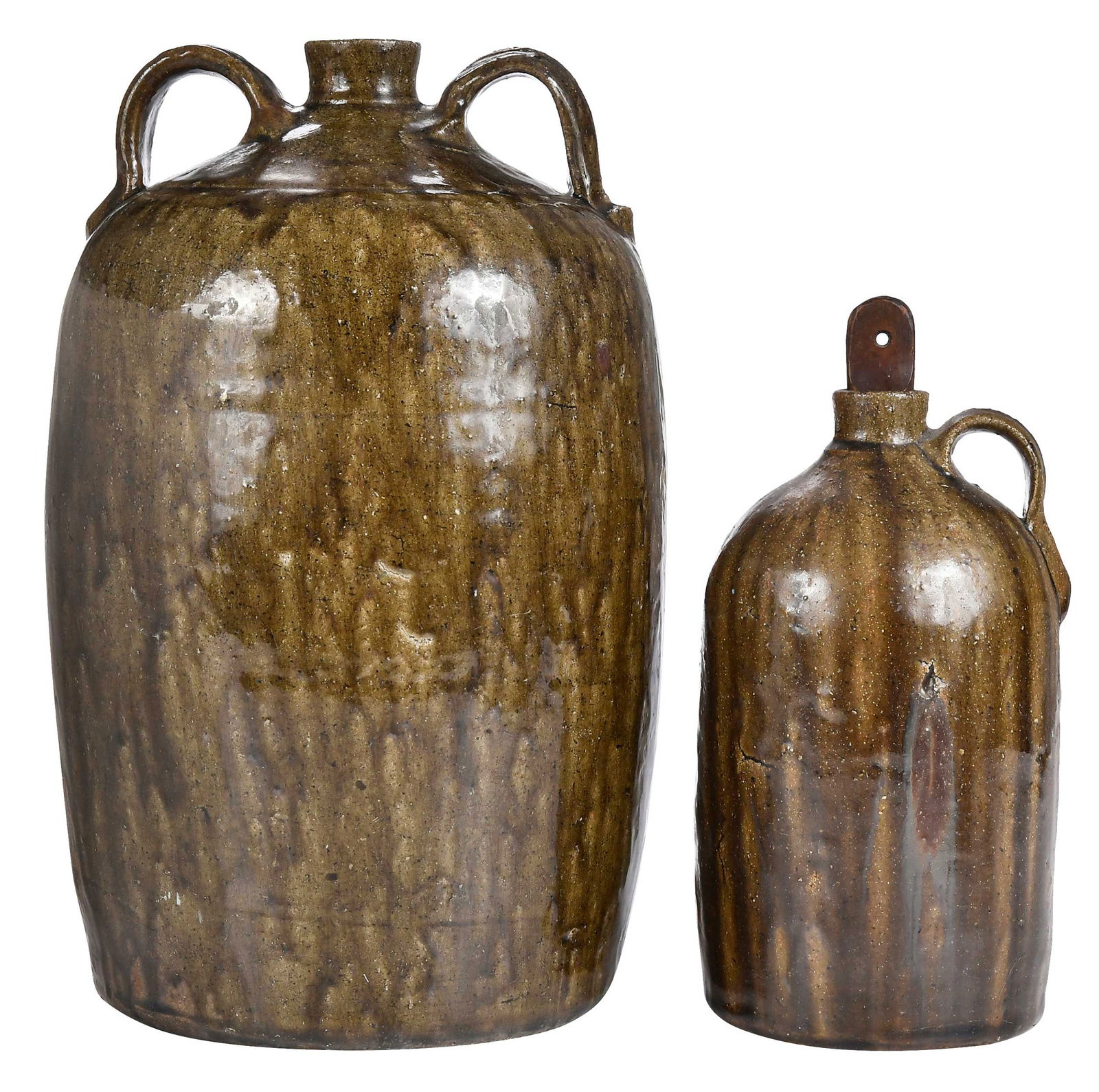 Two Stamped Pieces of Crawford County Georgia Pottery (1 of 20)