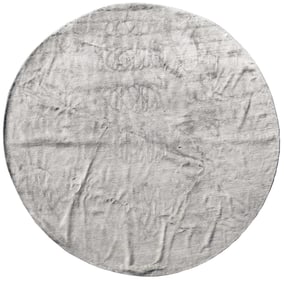 Hand Knotted Oval Carpet