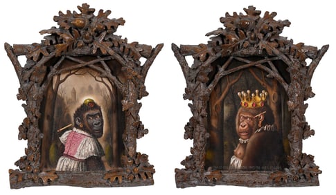 Donald Roller Wilson, A Pair of Paintings