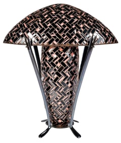 Noel and Janene Hilliard, Leaded Glass Table Lamp