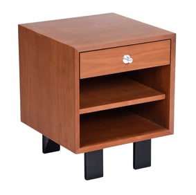Herman Miller George Nelson Walnut Nightstand