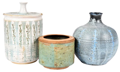 Earl J. Hooks, Three Ceramic Vessels