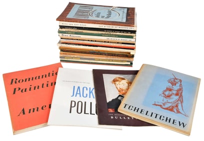 28 MoMA Exhibition Catalogs, 1941-1957