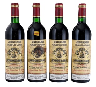 Four Bottles 1990 Chateau Angelus