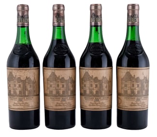 Four Bottles 1980 Chateau Haut Brion