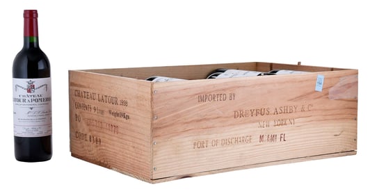 Case of 12 1998 Chateau Latour a Pomerol