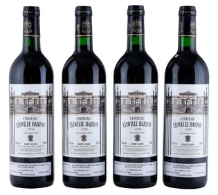 Four Bottles 1996 Chateau Leoville Barton
