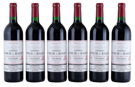 Six Bottles 1996 Chateau Lynch-Bages