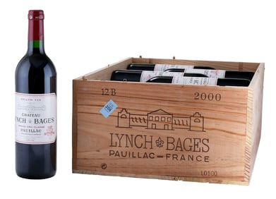 Case of 12 2000 Chateau Lynch-Bages