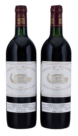 Two Bottles 1986 Chateau Margaux