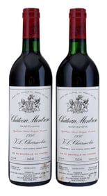 Two Bottles 1990 Chateau Montrose