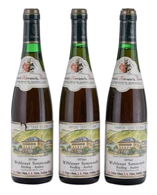 Three Bottles 1976 Wehlener Sonnenuhr