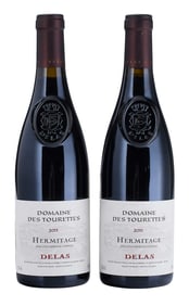 Two Bottles 2011 Delas Freres Domaine des Tourettes