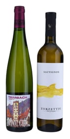 Four Bottles 2014 Trimbach Reserve & Six Bottles 2018 Giuseppe Zorzettig