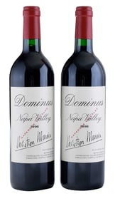 Eight Bottles 1995 and 1996 Dominus