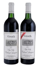 Two Bottles 1984 and 1985 Groth