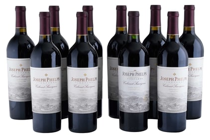 10 Bottles 1998 & 2003 Joseph Phelps Vineyards