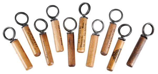 Ten Pocket Advertising Finger Pull Corkscrews