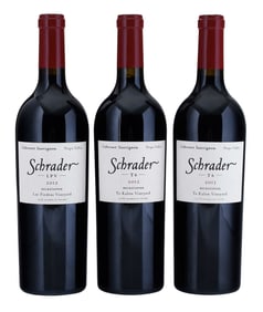 Three Bottles 2012 & 2013 Schrader
