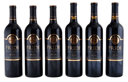 15 Bottles of 1997 & 2003 Pride Mountain Vineyards