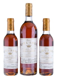 1986 Chateau Rieusse, One Bottle & Two Demi Bottles