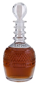 1776 by Seagrams in Tiffany & Co. Cut Crystal Decanter