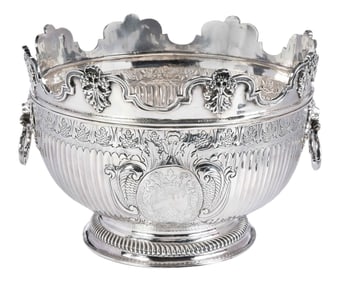 William III English Silver Monteith, Robert Peake