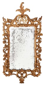 George III Carved and Gilt Mirror