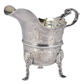 George II Irish Silver Creamer