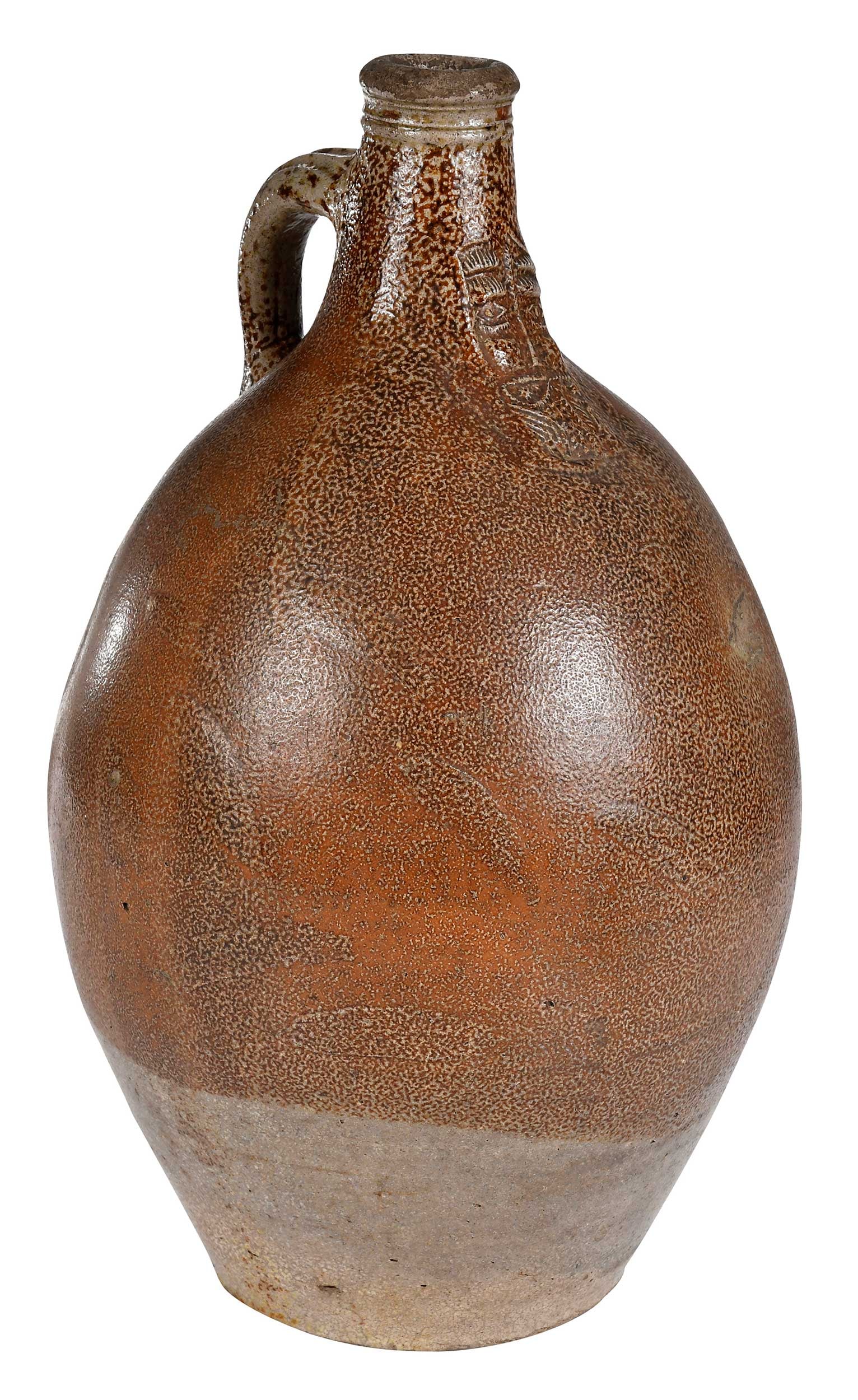 Large German Stoneware Bellarmine Jug (1 of 16)